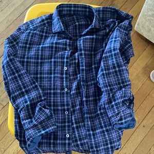 Soft cotton flannel shirt